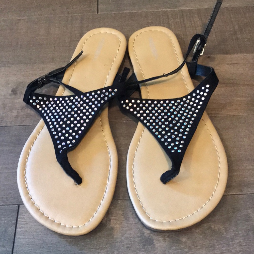 Black sandals